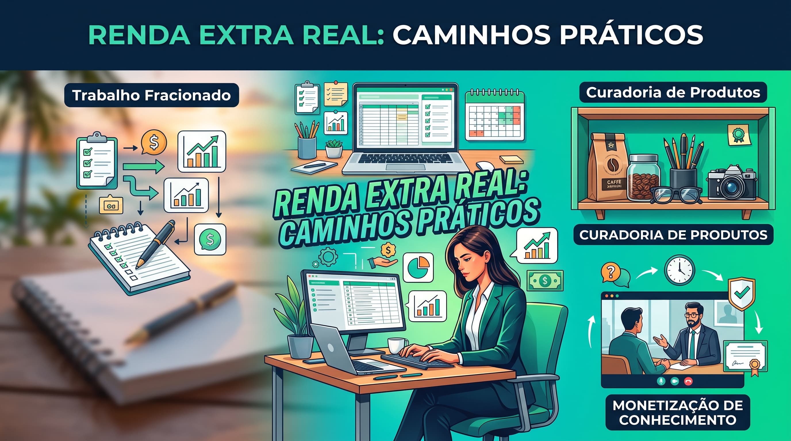 A Ilusão do Dinheiro Fácil: O Que Ninguém te Conta Sobre Criar uma Renda Extra de Verdade